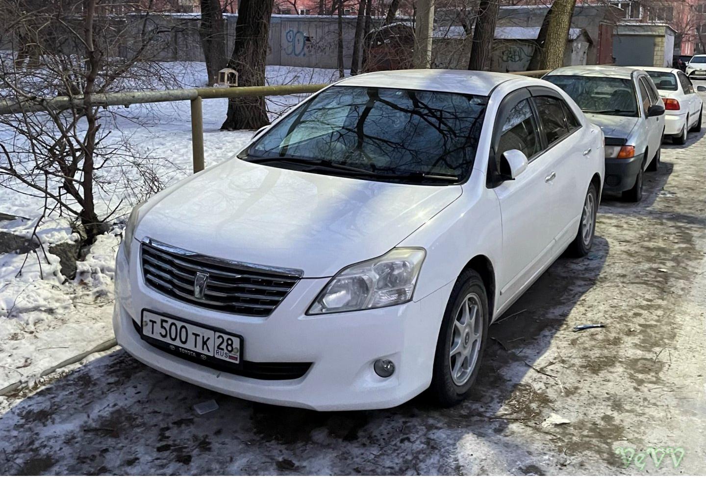 Автомобиль госномер Т500ТК28