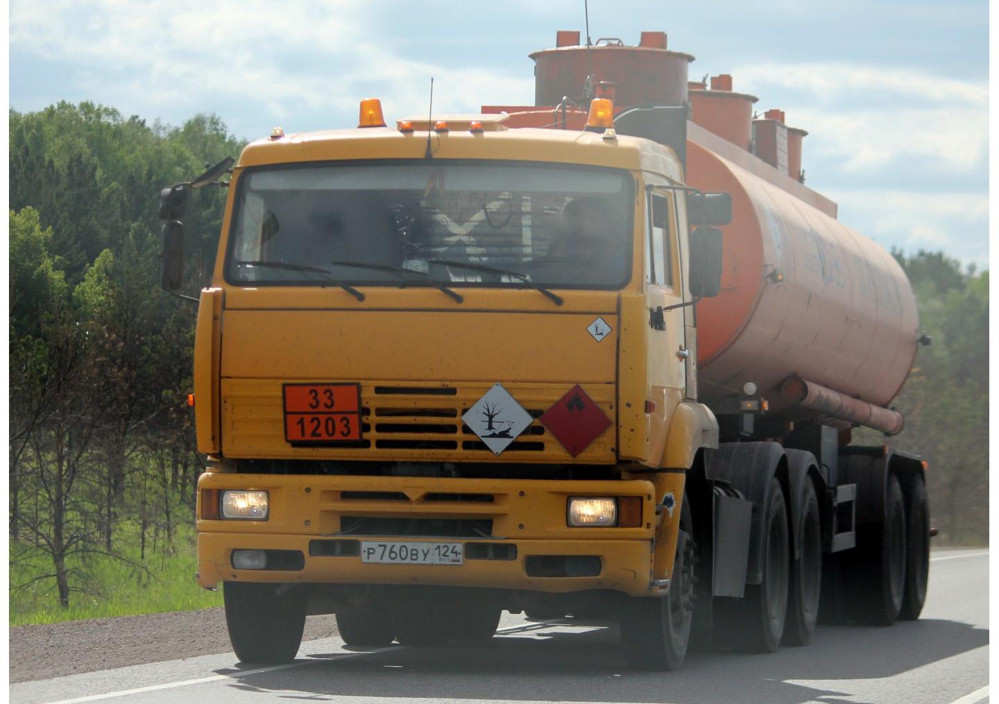 Автомобиль госномер Р760ВУ124