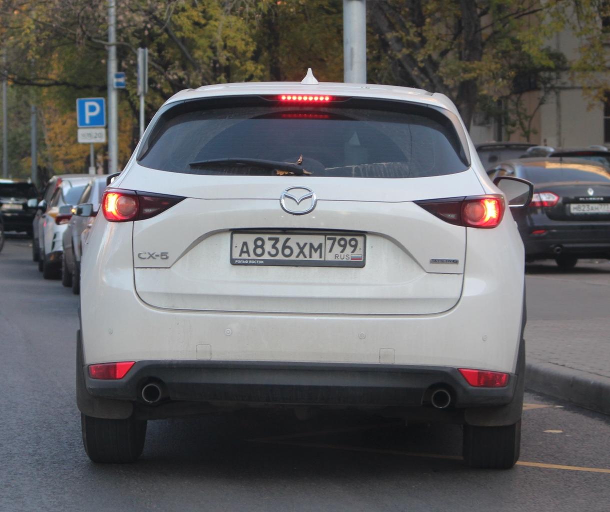 Автомобиль госномер А836ХМ799