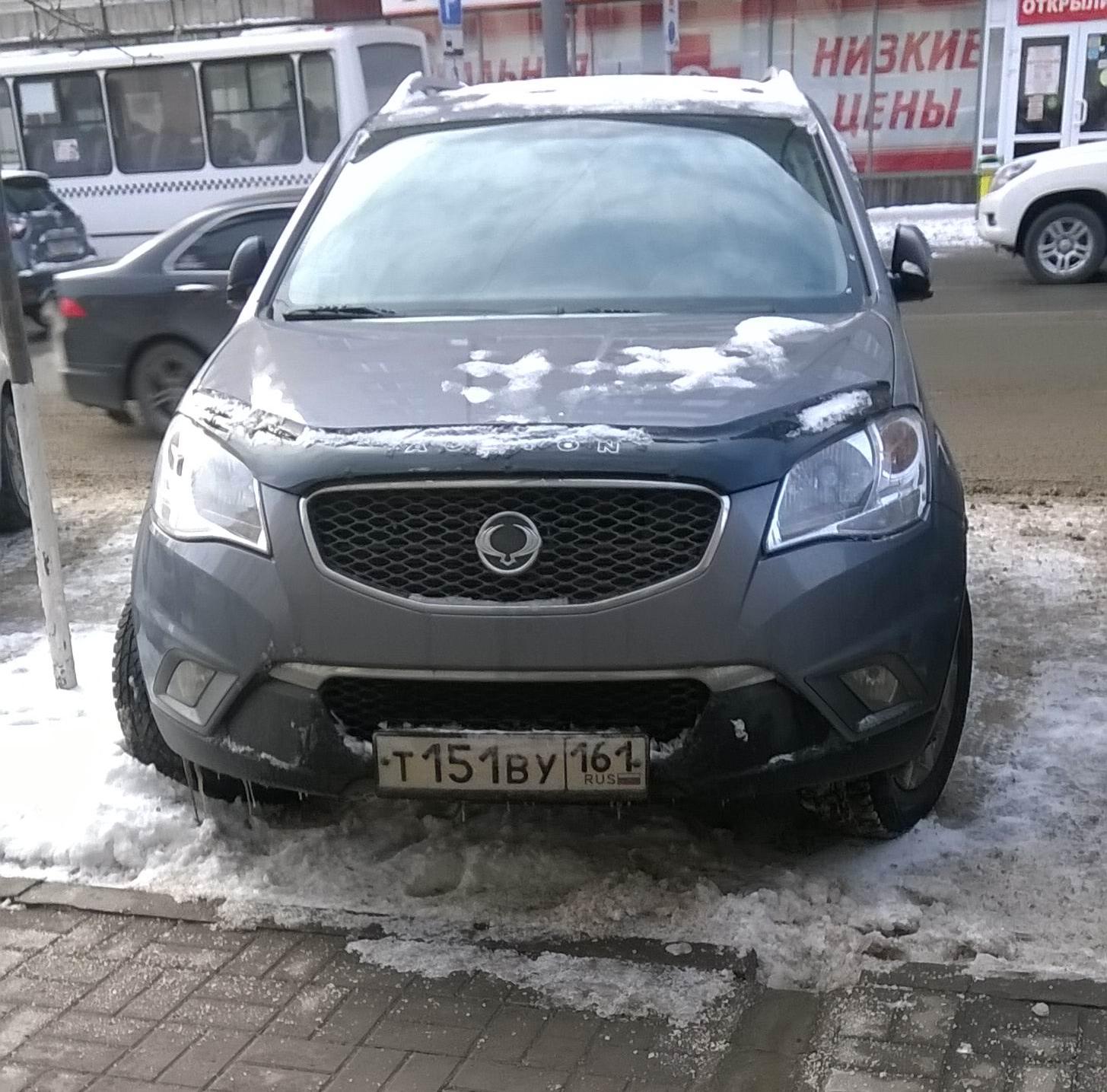 Автомобиль госномер Т151ВУ161