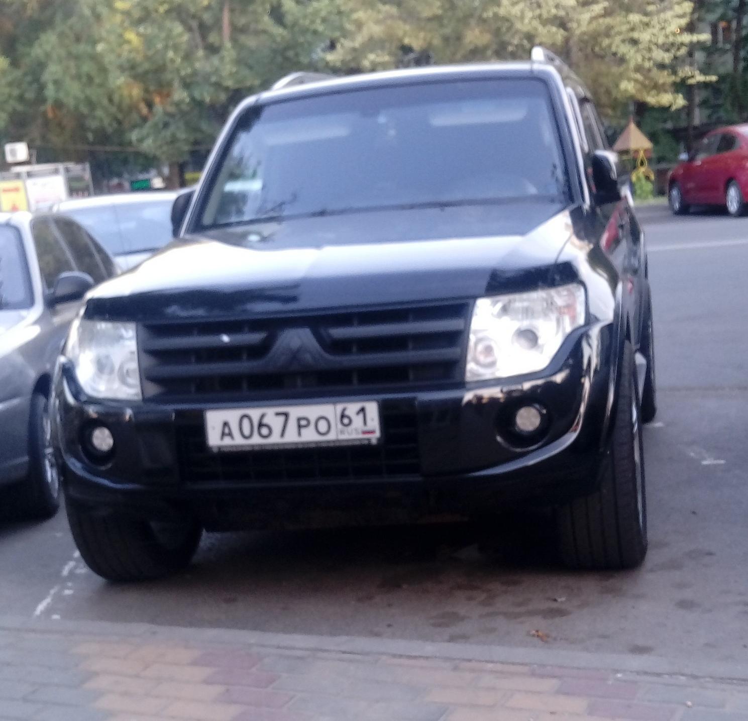 Автомобиль госномер А067РО61