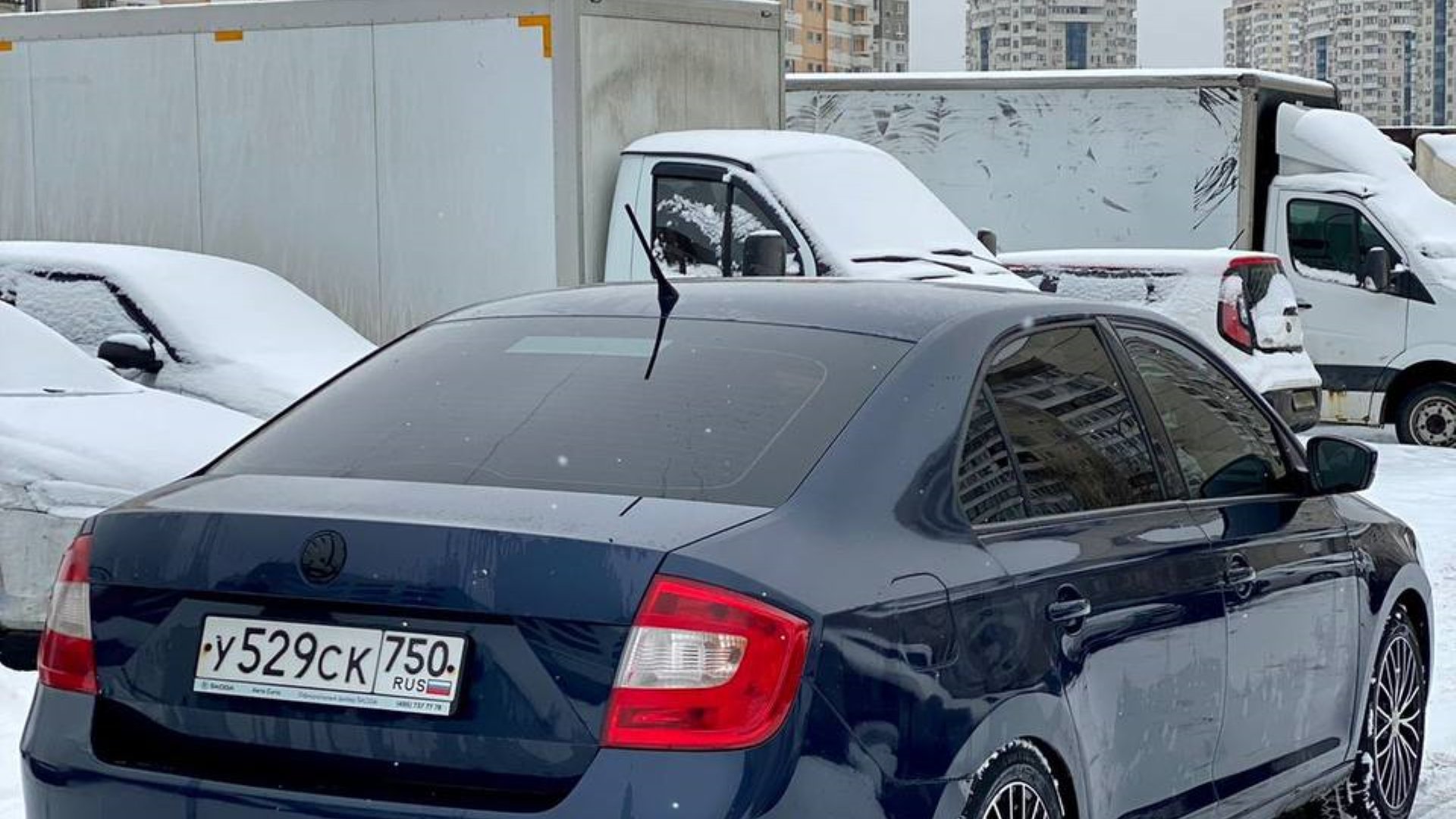 Автомобиль госномер У529СК750