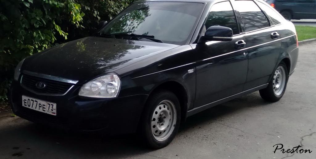 Автомобиль госномер Е077РЕ73