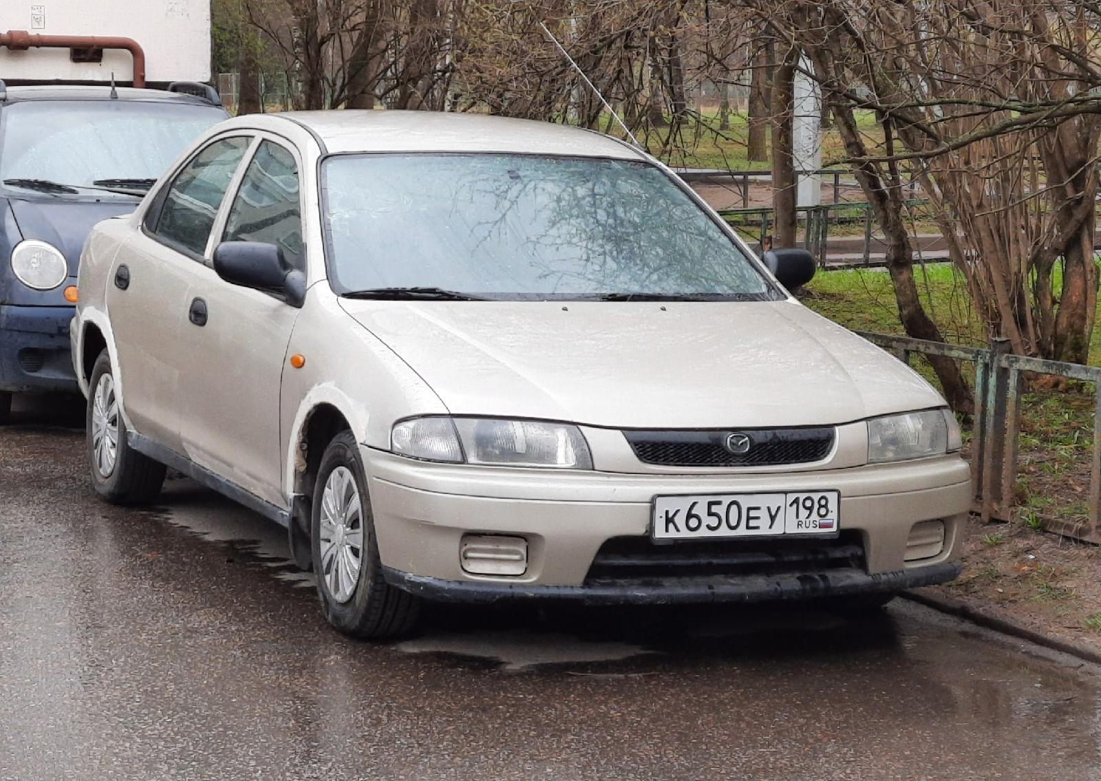 Автомобиль госномер К650ЕУ198