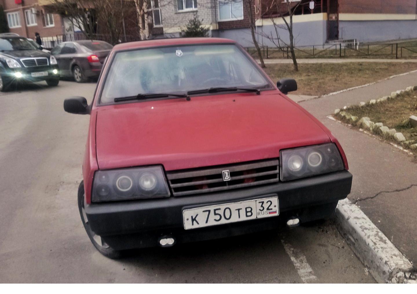 Автомобиль госномер К750ТВ32