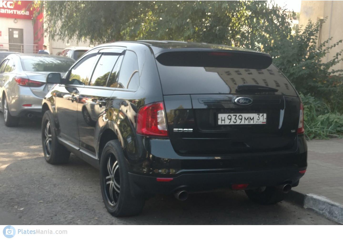 Автомобиль госномер Н239ММ31