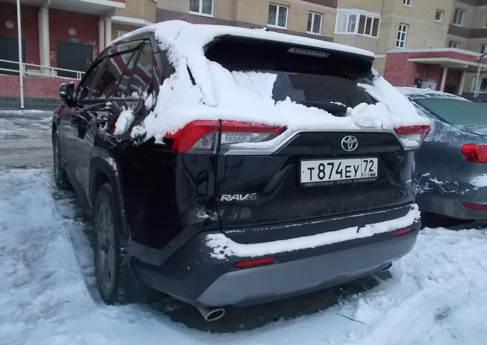 Автомобиль госномер Т874ЕУ72