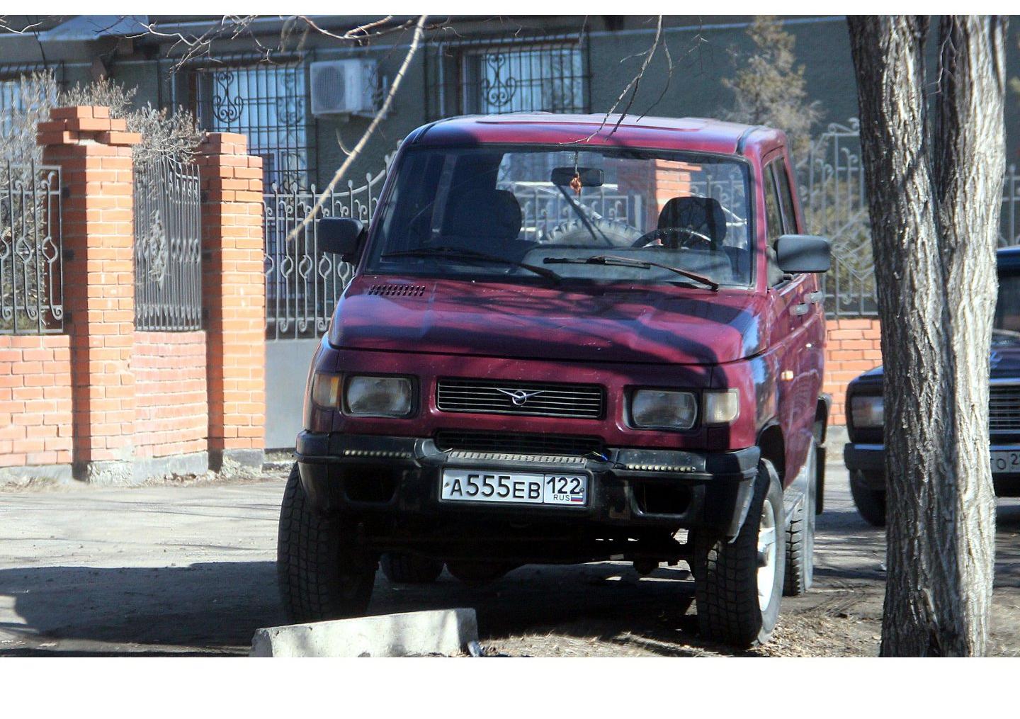 Автомобиль госномер А555ЕВ122