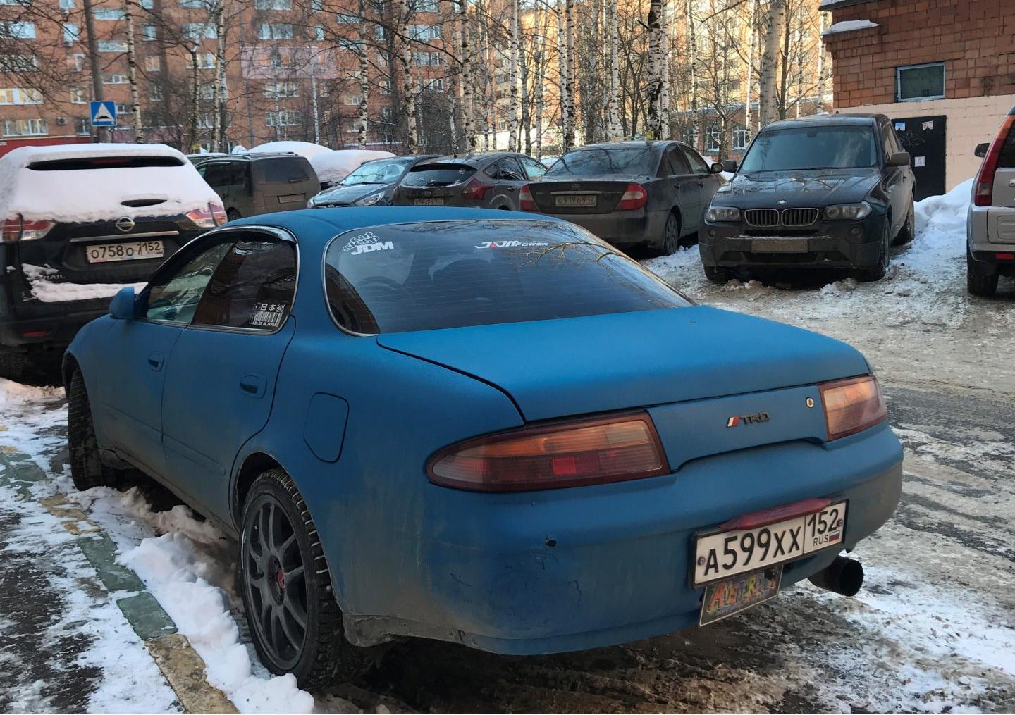 Автомобиль госномер А599ХХ152