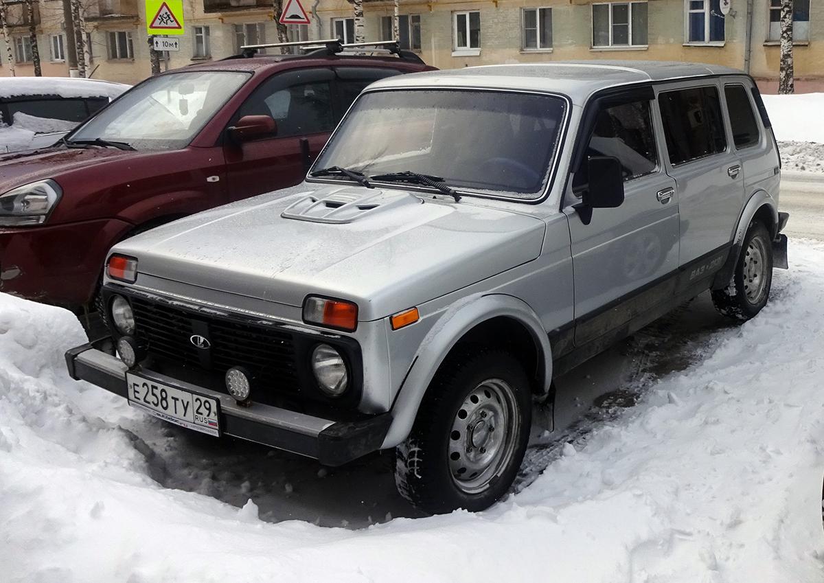 Автомобиль госномер Е258ТУ29