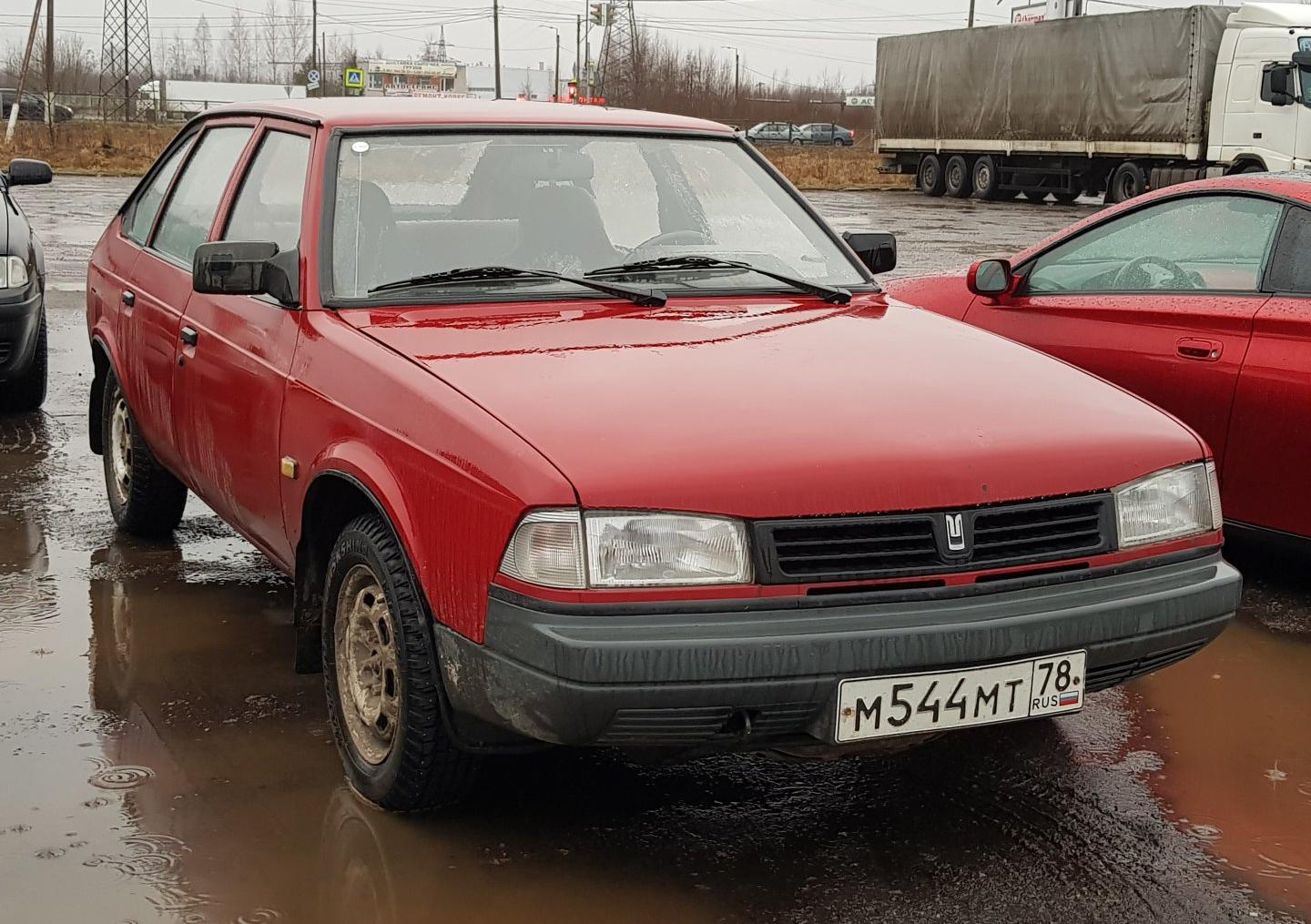 Автомобиль госномер М544МТ78