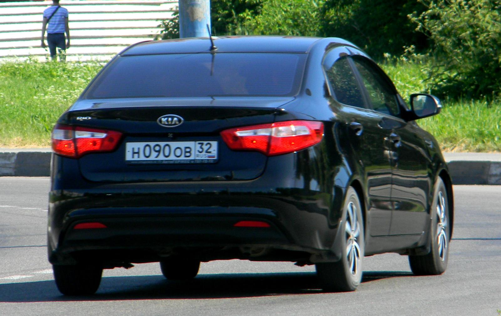 Автомобиль госномер Н090ОВ32