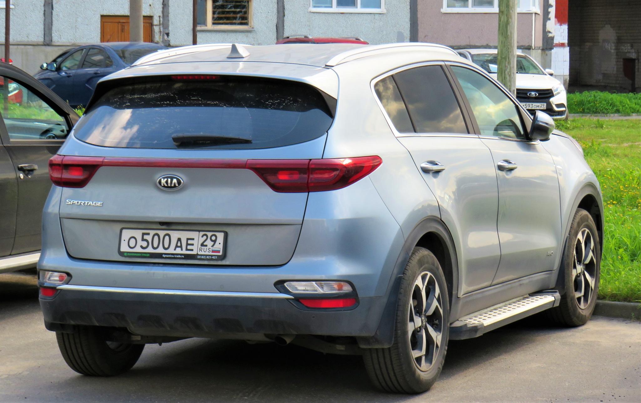 Автомобиль госномер О500АЕ29