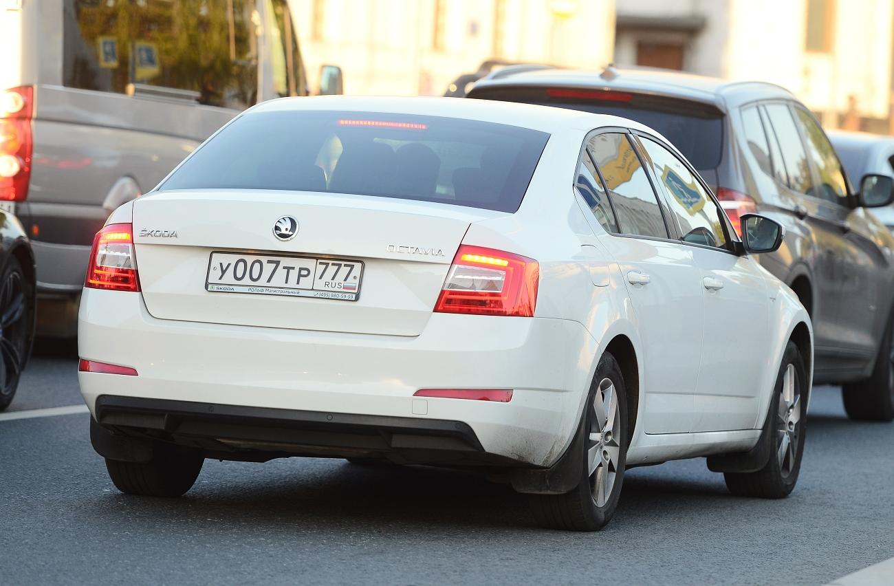 Автомобиль госномер У007ТР777