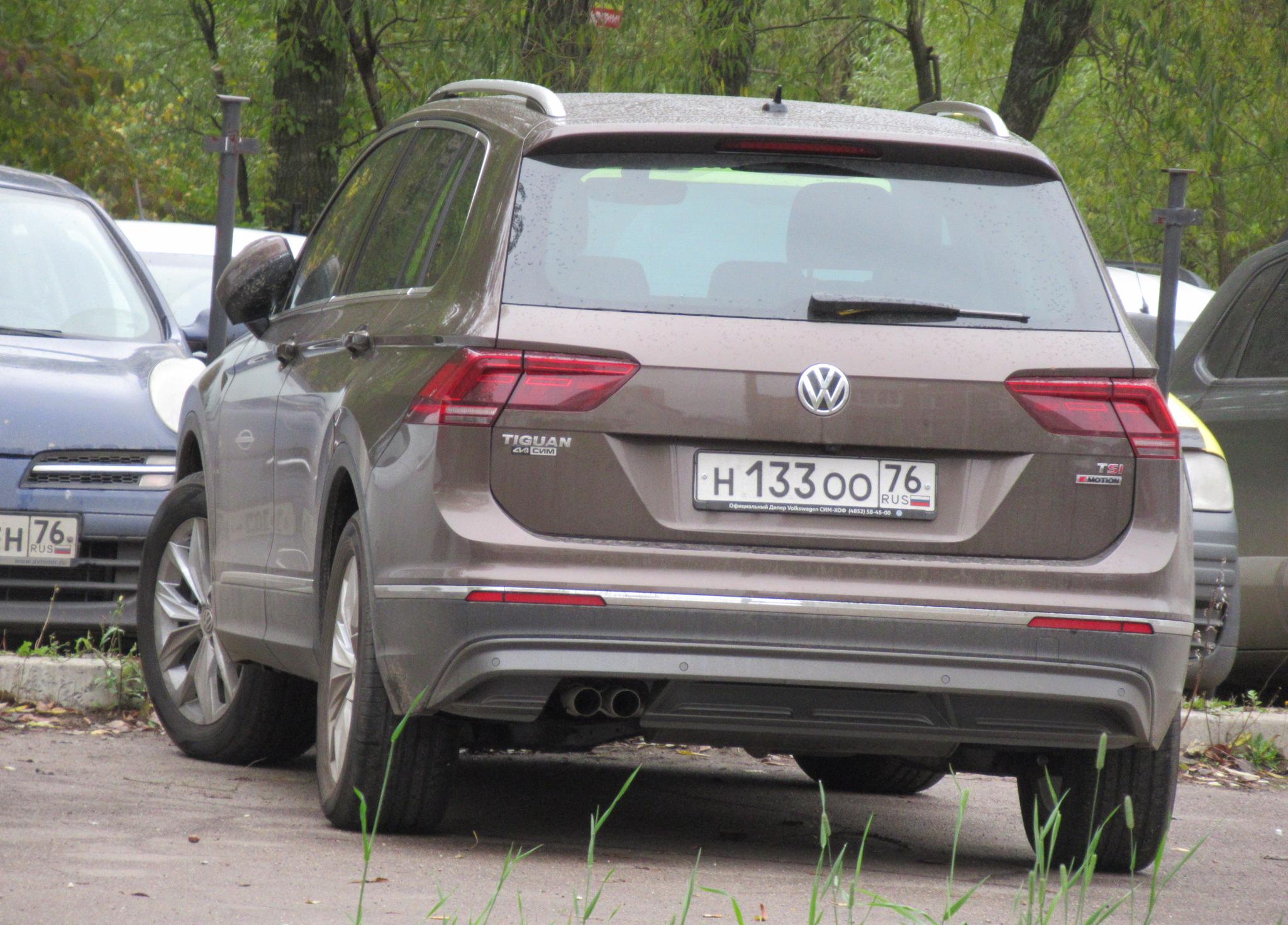 Автомобиль госномер Н133ОО76