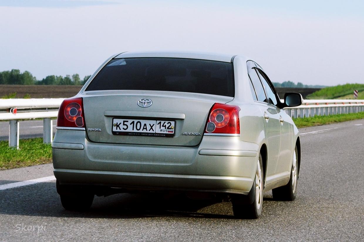 Автомобиль госномер К510АХ142