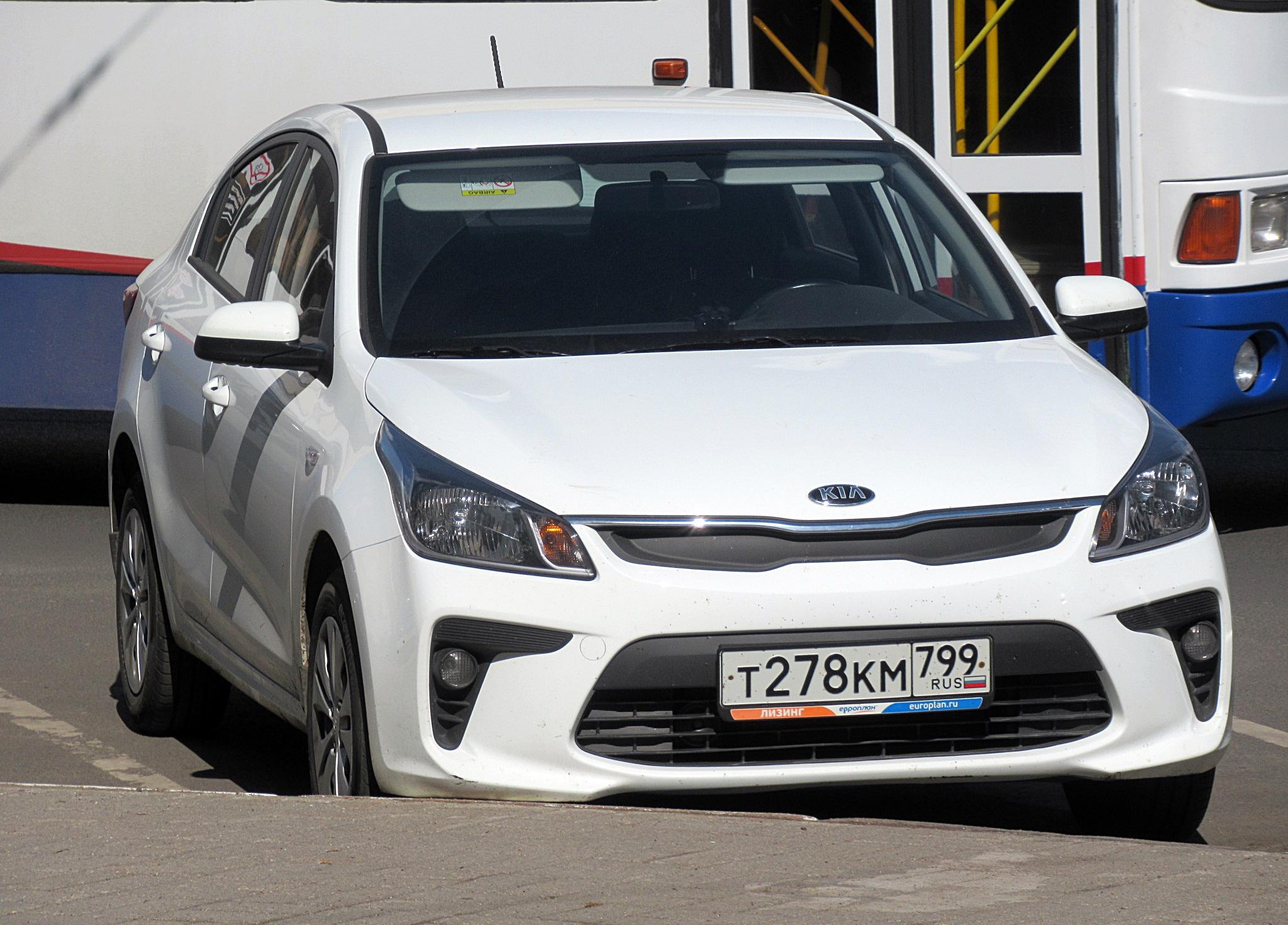 Автомобиль госномер Т278КМ799