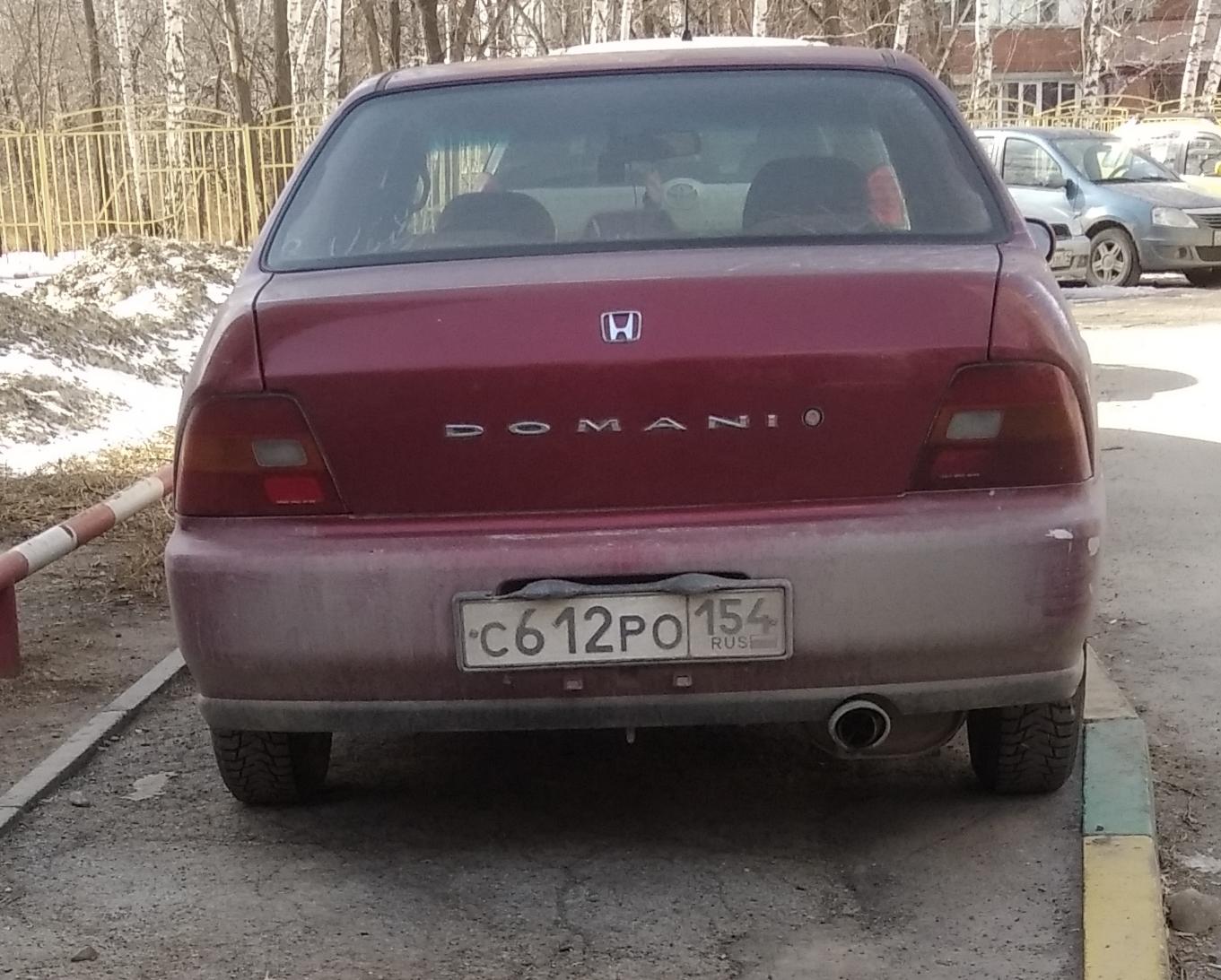 Автомобиль госномер С612РО154