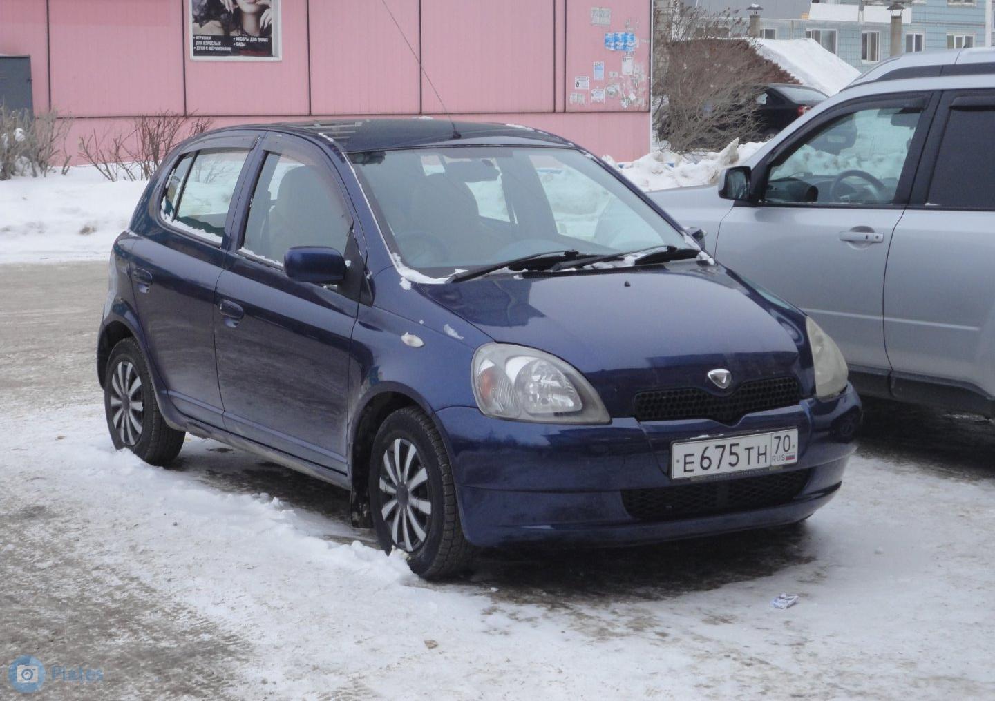 Автомобиль госномер Е675ТН70