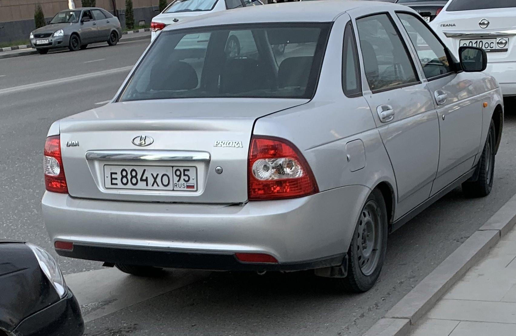 Автомобиль госномер Е884ХО95
