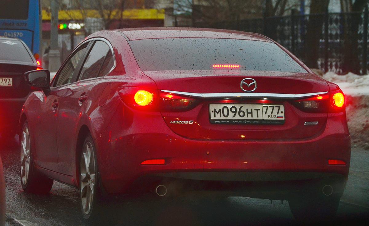 Автомобиль госномер М096НТ777