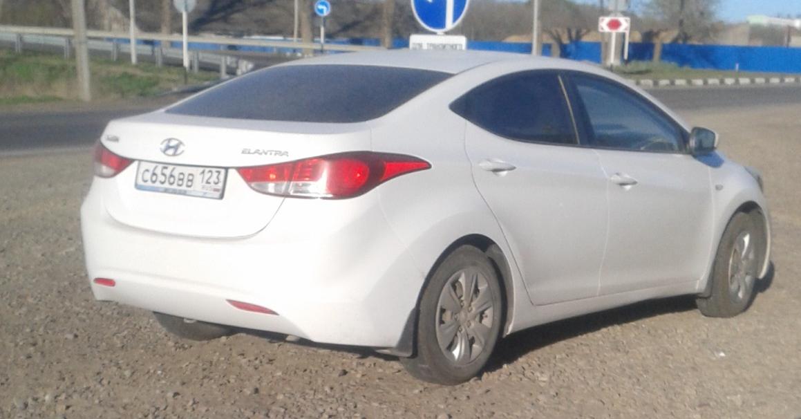 Автомобиль госномер С656ВВ123