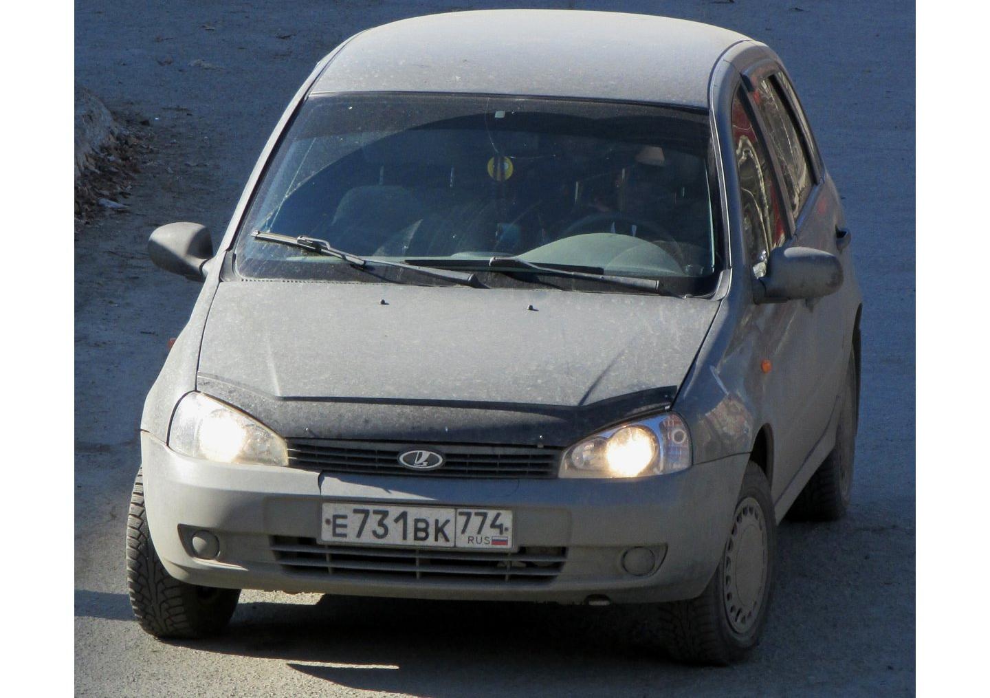 Автомобиль госномер Е731ВК774