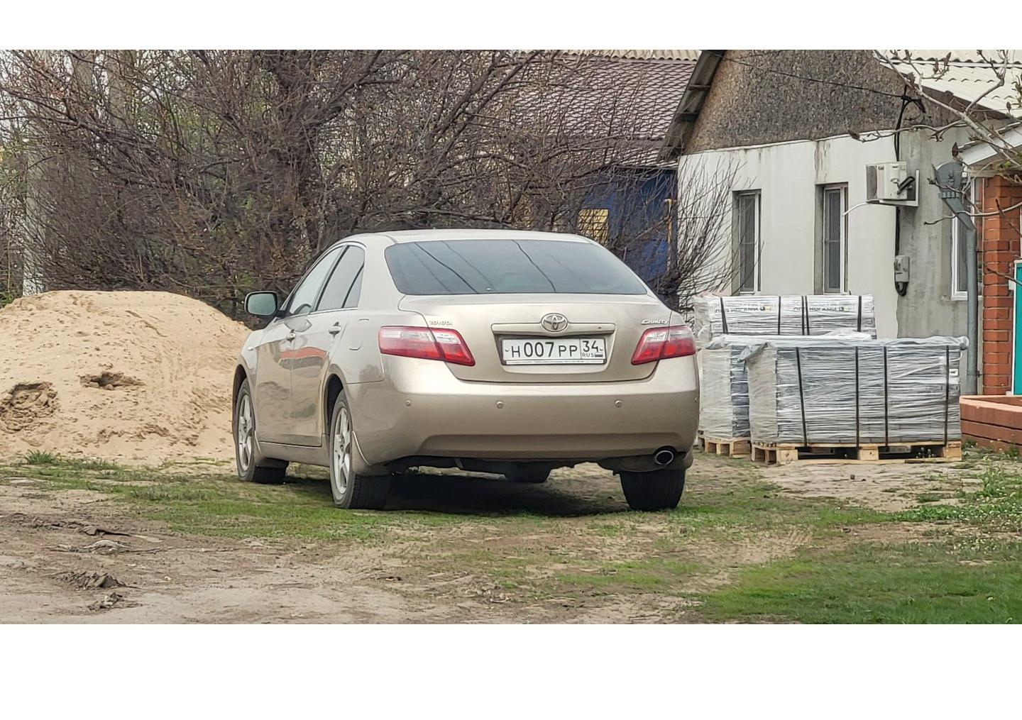 Автомобиль госномер Н007РР34