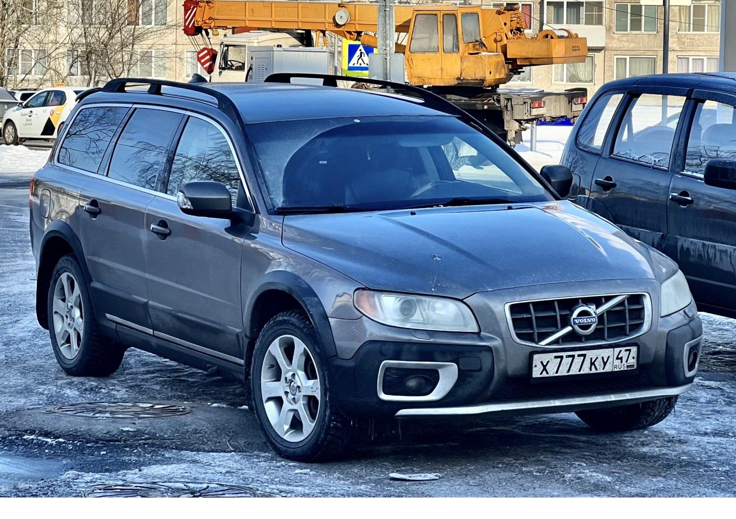 Автомобиль госномер Х777КУ47