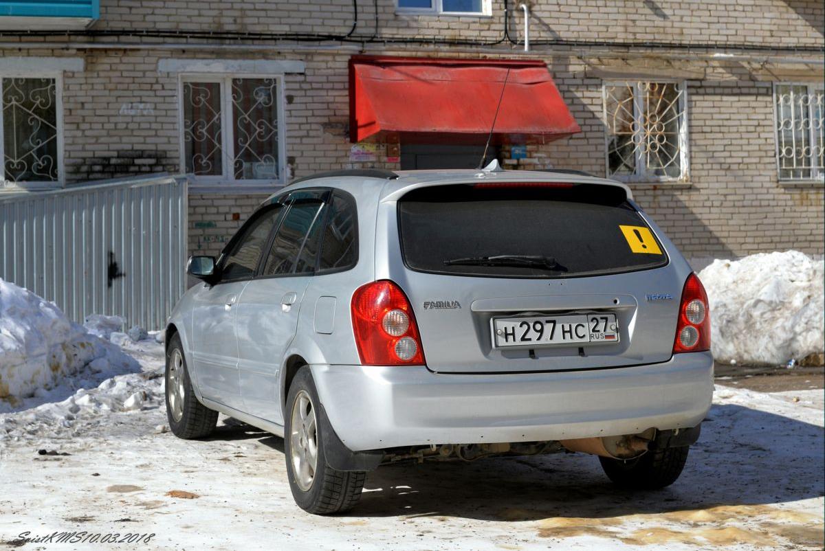 Автомобиль госномер Н297НС27