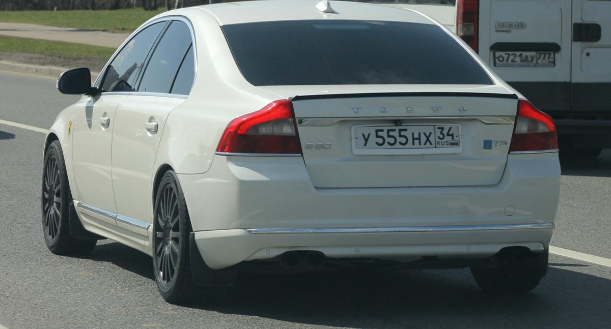 Автомобиль госномер У555НХ34