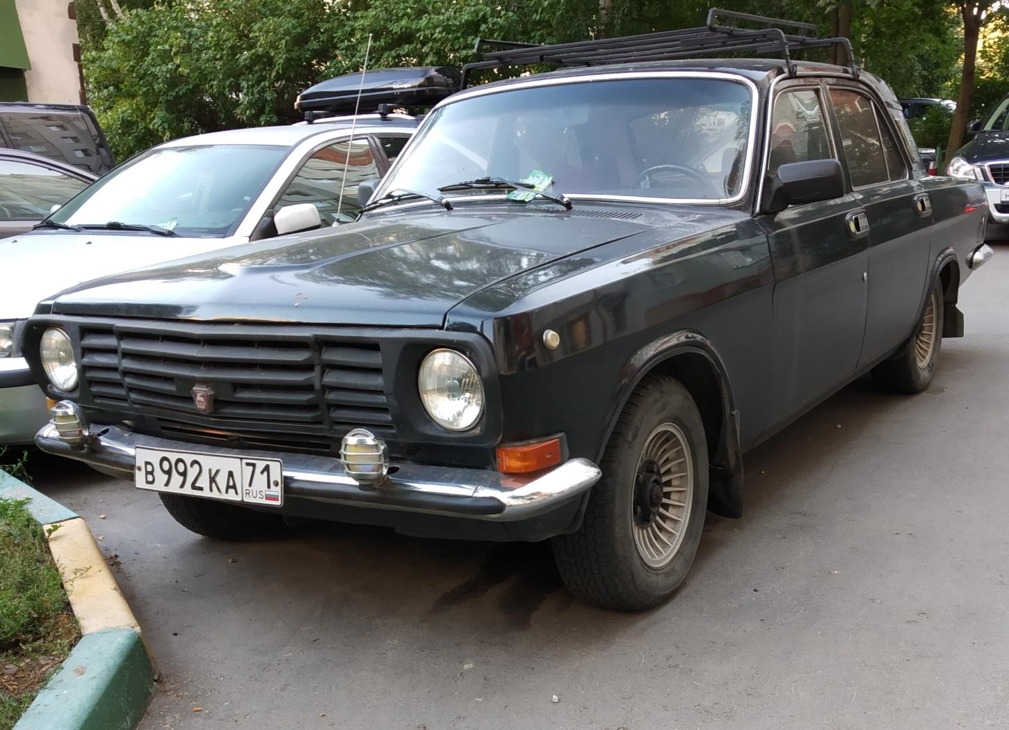 Автомобиль госномер В992КА71