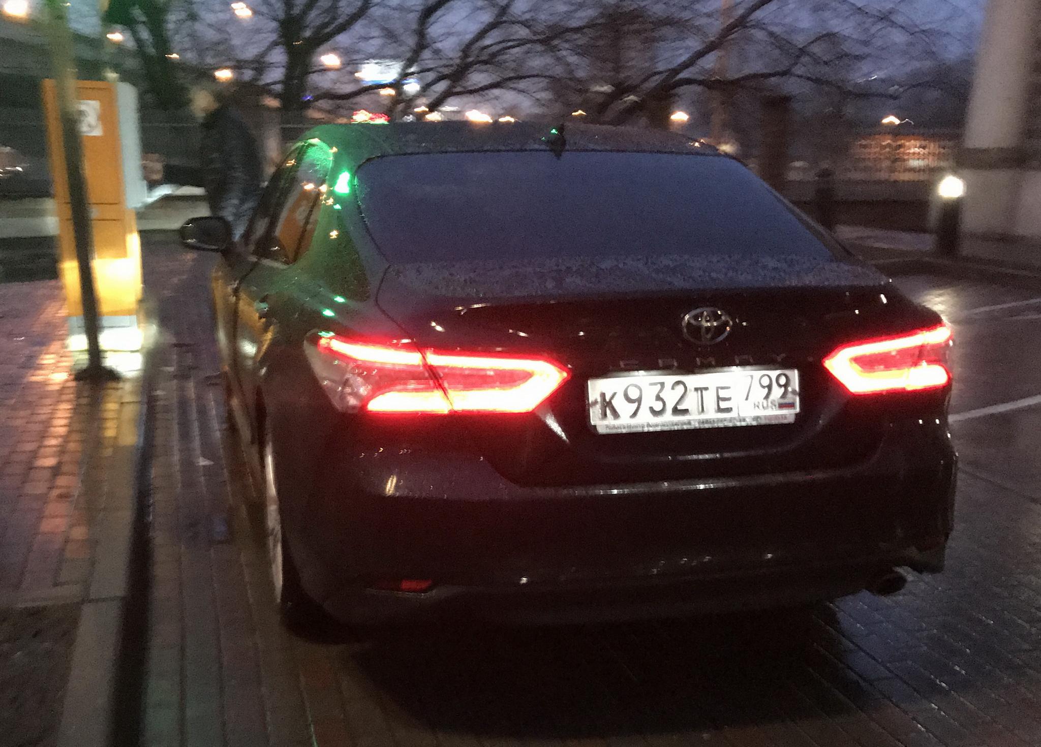 Автомобиль госномер К932ТЕ799