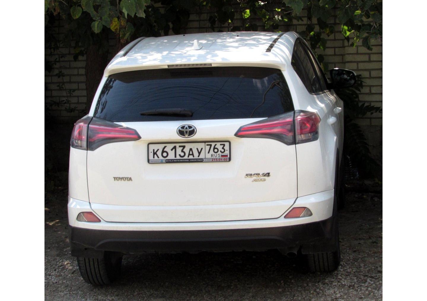Автомобиль госномер К613АУ763