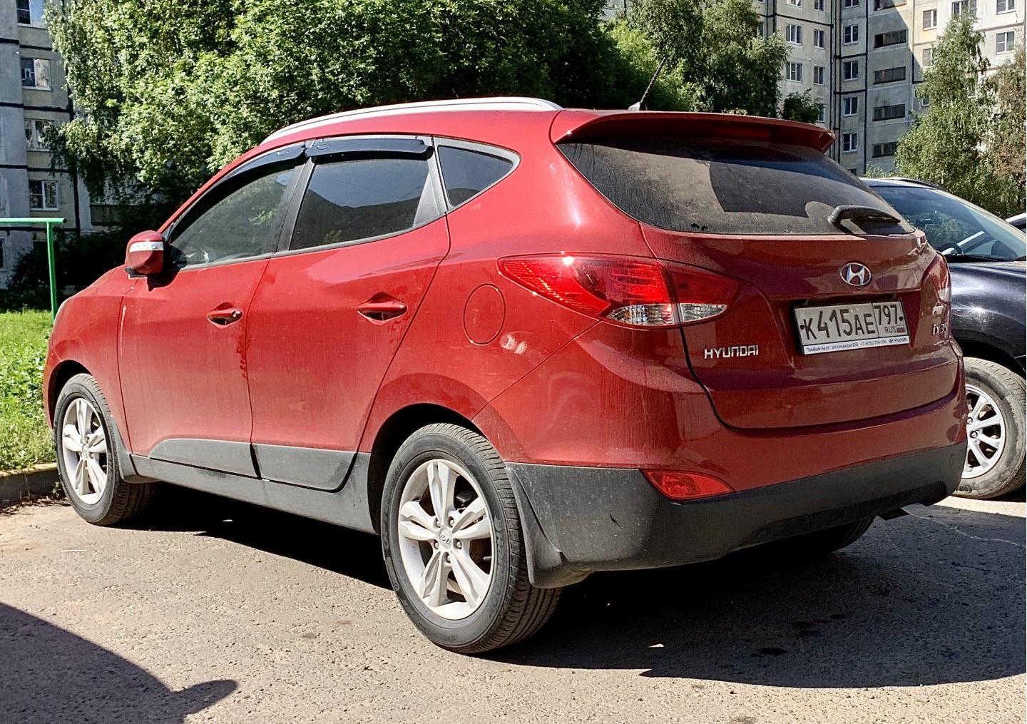Автомобиль госномер К415АЕ797
