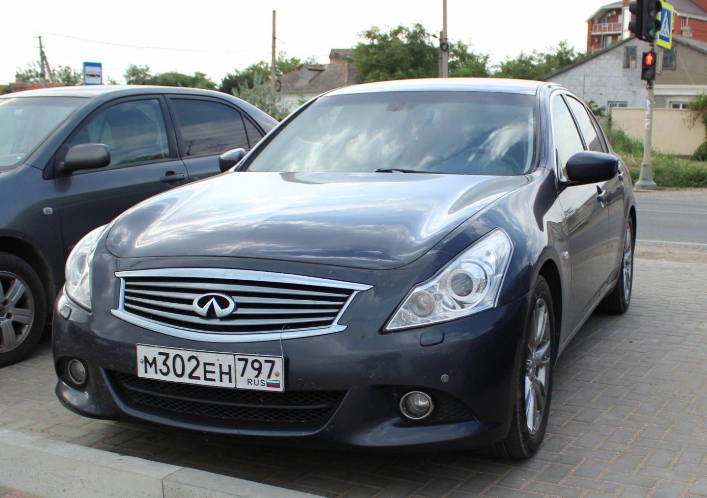 Автомобиль госномер М302ЕН797