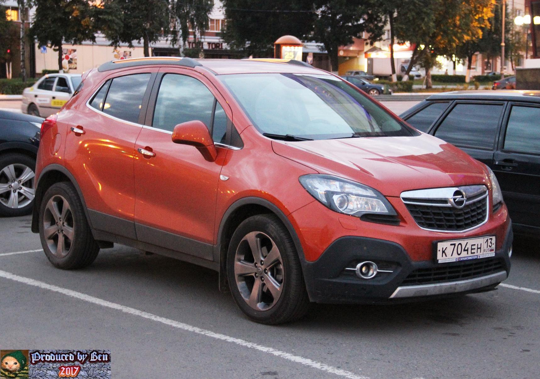 Автомобиль госномер К704ЕН13