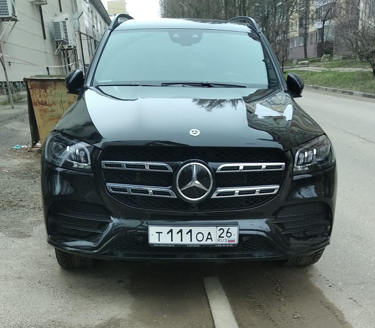 Автомобиль госномер Т111ОА26
