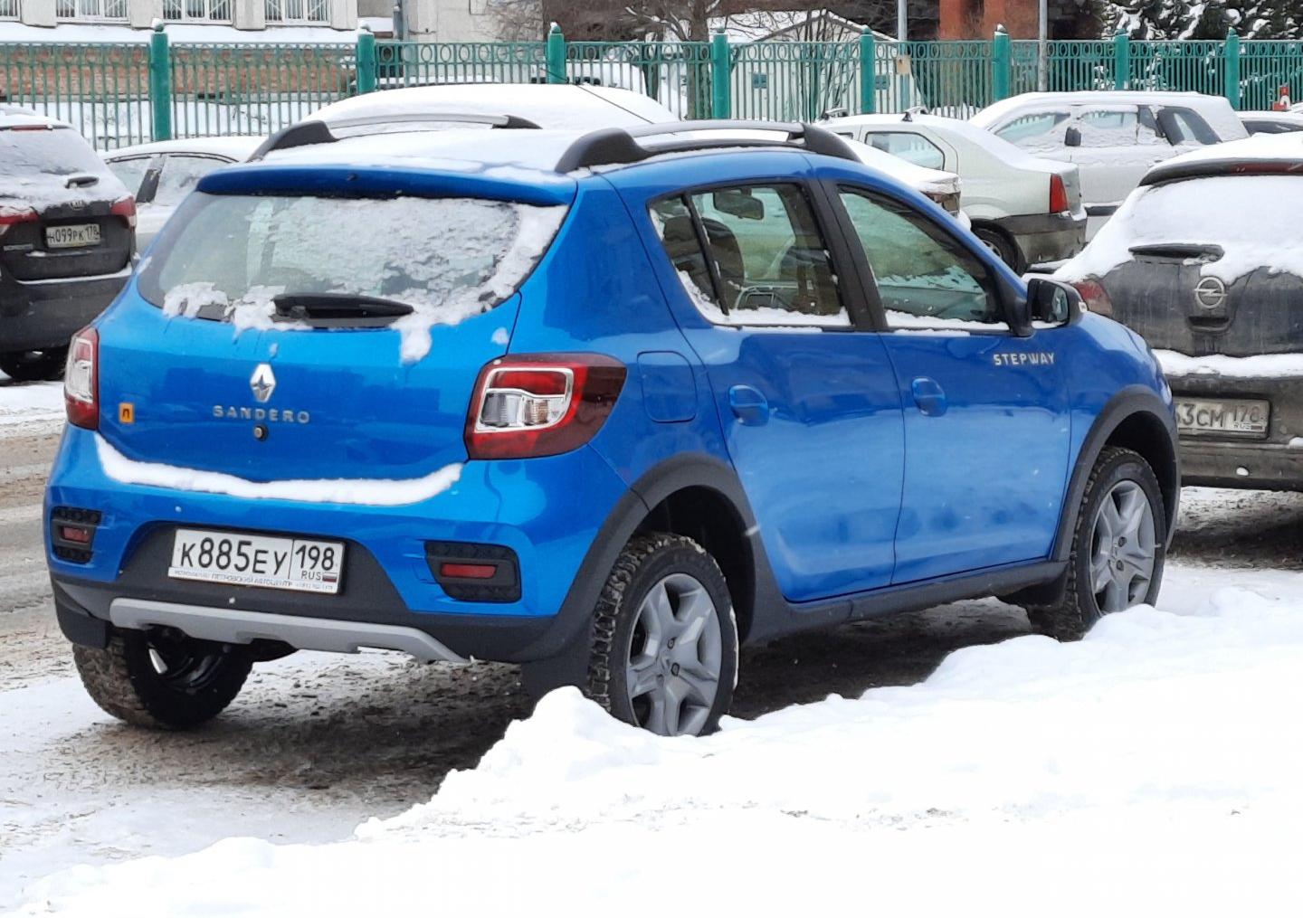 Автомобиль госномер К885ЕУ198
