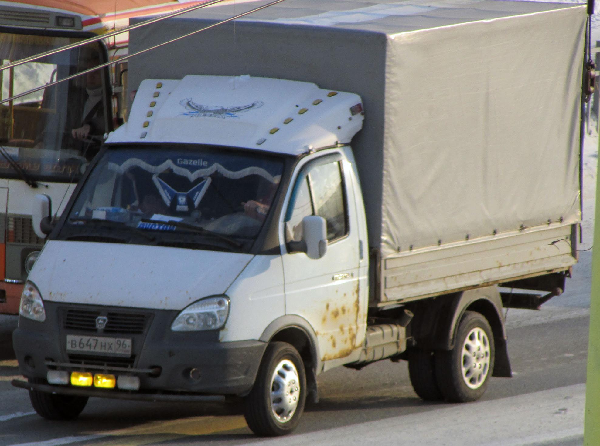 Автомобиль госномер В647НХ96