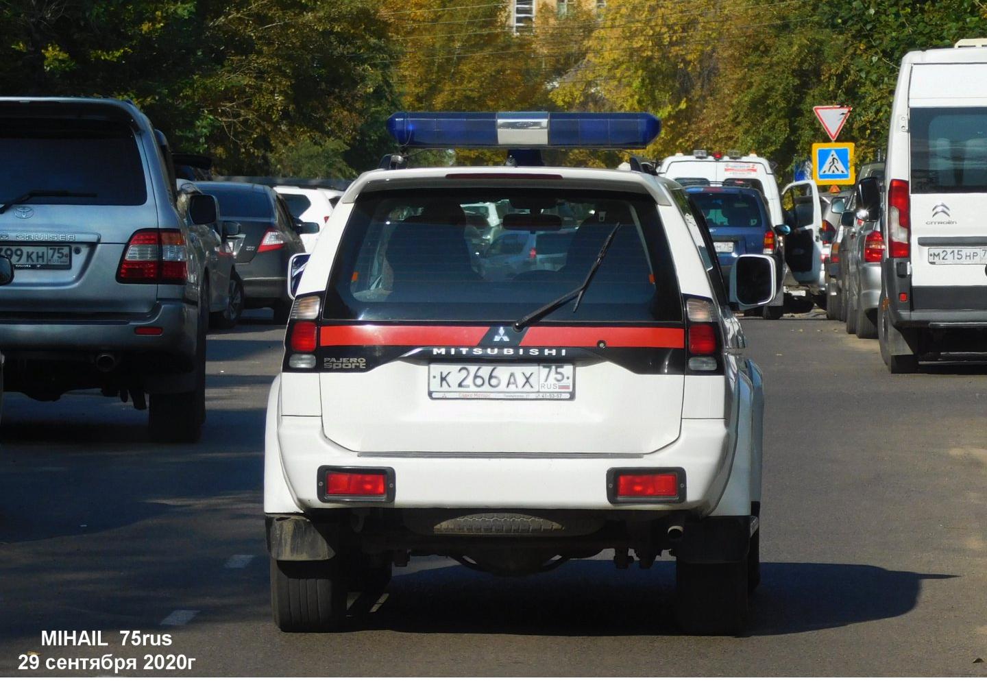 Автомобиль госномер К266АХ75