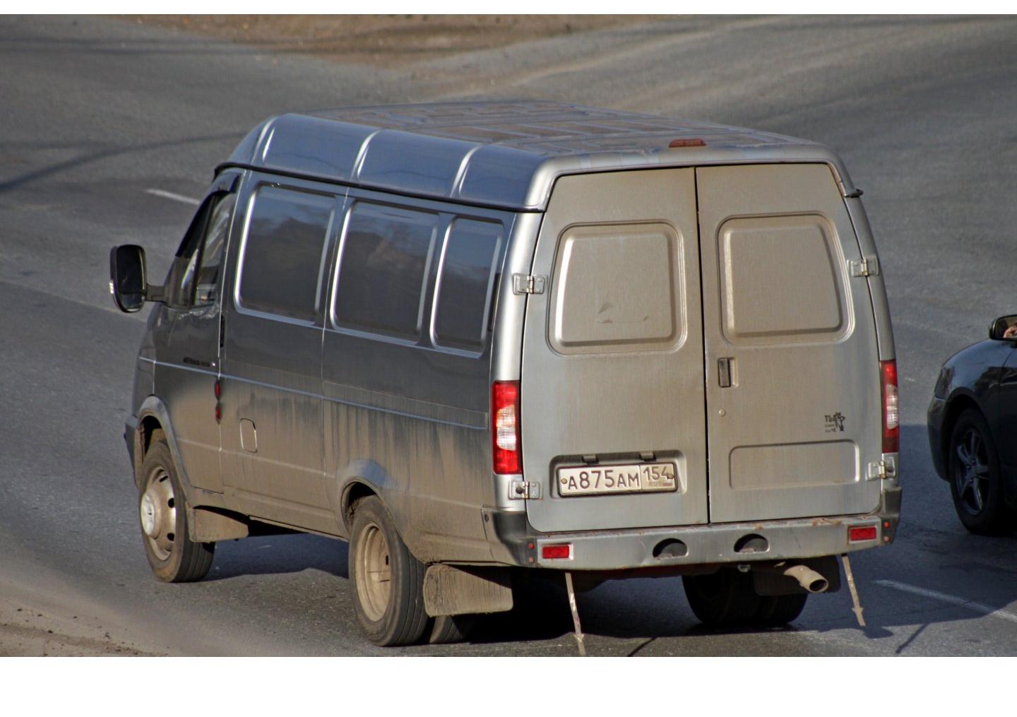 Автомобиль госномер А875АМ154