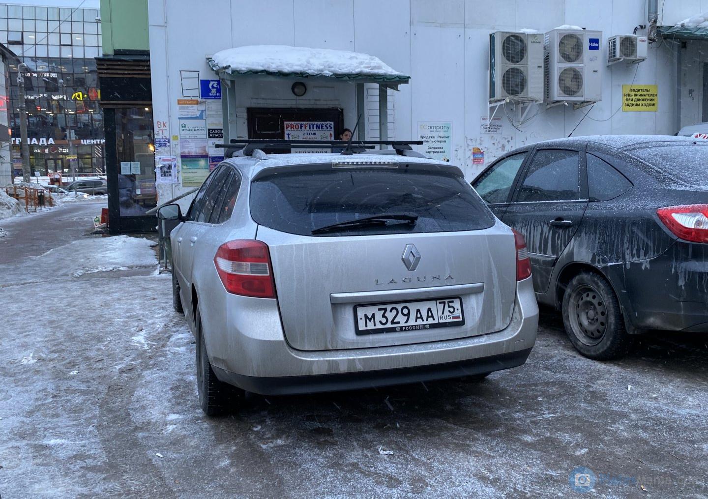 Автомобиль госномер М329АА75