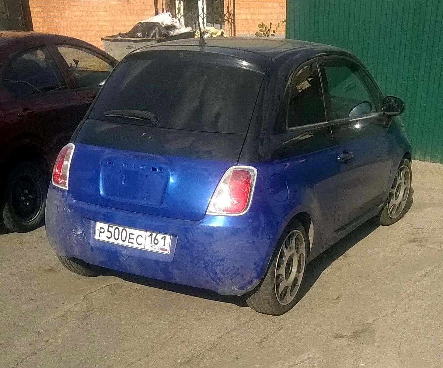 Автомобиль госномер Р500ЕС161