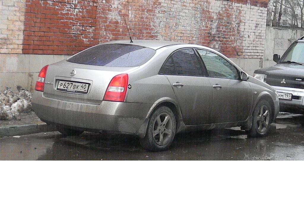 Автомобиль госномер Р627ВК40