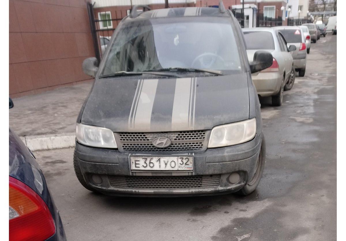 Автомобиль госномер Е361УО32