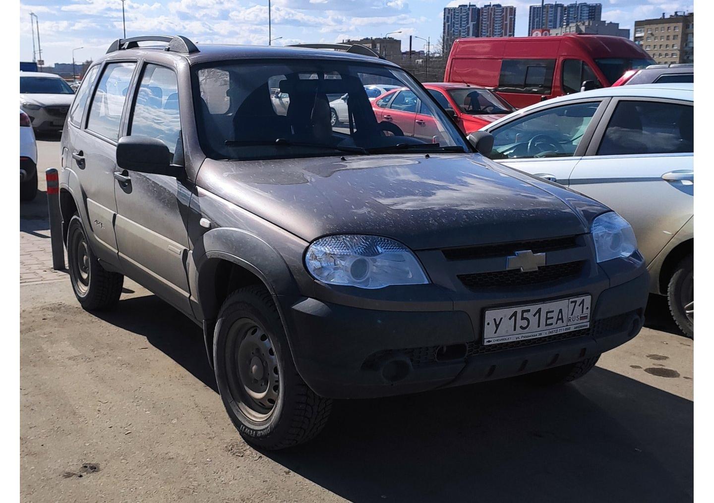 Автомобиль госномер У151ЕА71
