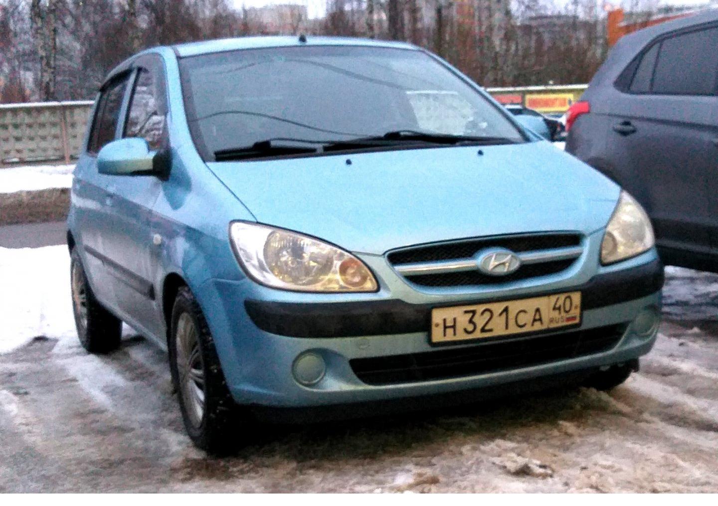 Автомобиль госномер Н321СА40