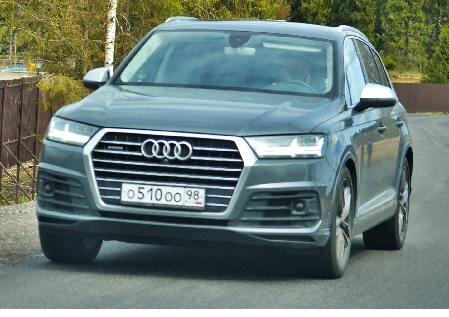 Автомобиль госномер О510ОО98
