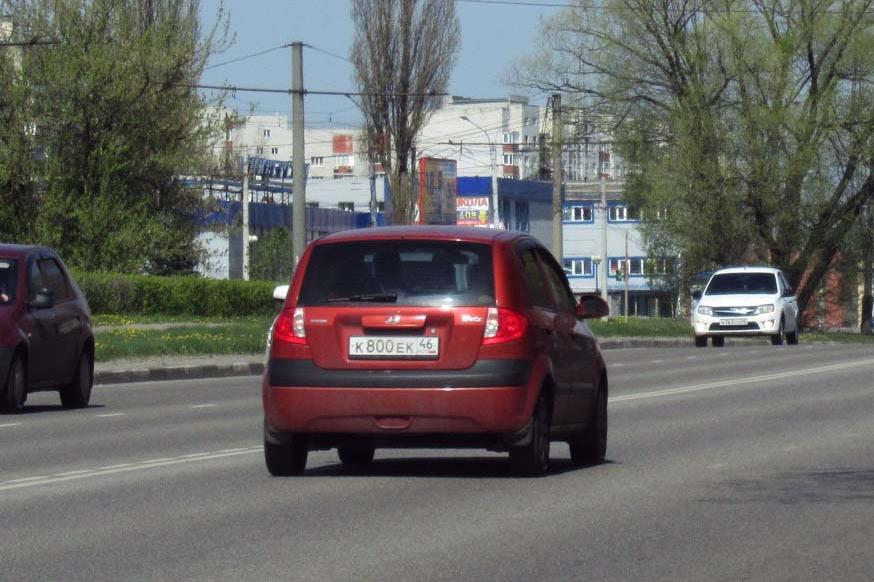 Автомобиль госномер К800ЕК46